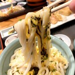 うどん本陣 山田家 - ぶっかけうどん(麺リフト)