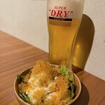 大衆個室酒場 だるま - 金のポテトサラダ