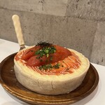 シカゴピザ＆スフレオムレツ Meat&Cheese ARK2nd - 明太子パスタシカゴピザ