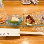 よど川 - 豪華なお通し