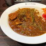 CoCo壱番屋 - sabaとごぼうのスパイスカレー※斜め上から