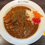 CoCo壱番屋 - sabaとごぼうのスパイスカレー※上から