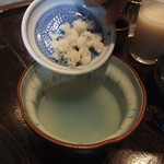 居酒屋ばんげや - 高遠そばのおろし汁