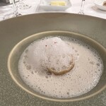 ダイニングルーム - 蕎麦の実のクリームスープ