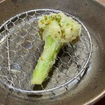 そば くら富 - 天麩羅セット　ブロッコリー