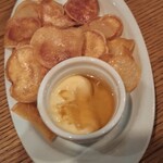 近江牛STEAK＆GRILL BISTECCA - 芋チップ