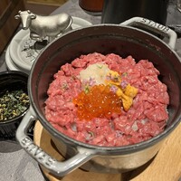 東京焼肉いのうえ 銀座店 - 『黒毛和牛海鮮ご飯』