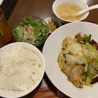 過門香歩高里 六本木店 - 回鍋肉(日替わりランチ) 過門香歩高里 六本木店 - 回鍋肉(日替わりランチ)