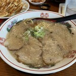 恵比寿家 - 料理写真:こってりしょうゆラーメン。