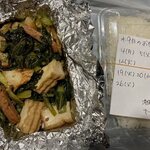 うちなーすばヤージ小 - チキナーチャンプル(からし菜炒め)定食　¥900
      お持ち帰り用