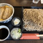 Kotobuki - カツ丼ランチ お蕎麦大盛り