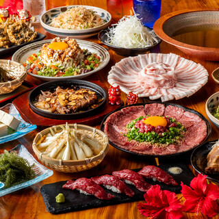 あぐー豚やゴーヤチャンプルーなど沖縄の料理と魅力が沢山！
