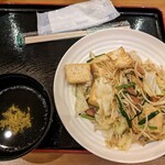 ケンミン食堂 - トーフチャンプルー定食