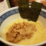 銀座 木屋 - TKG+海苔+納豆。