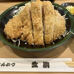 とんかつ生駒 - ろーすかつ定食1,200円