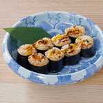 Unagi and sansho appetizer rolls