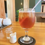 森の家 - 食後のアイスティー✨