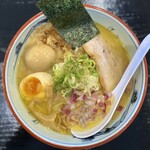 Menya Tsubame - ・静岡鰹味噌ラーメン 950円/税込
                      ・煮玉子 100円/税込