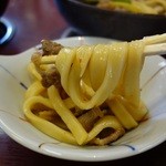 藤花庵 - 牛カルビ煮込うどん