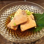 金町製麺 - あん肝ポン酢