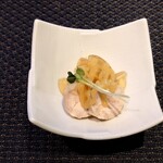 風凛 - ◯鶏　クラゲ　酢味噌