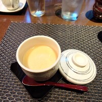 風凛 - ◎さつまいもの　茶碗蒸し　　スイーツのようでした　川越の名産といえばさつまいもです　^⁠_⁠^