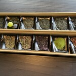 山中温泉　花紫 - 茶葉 見本