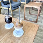 KOKYU - 有機アイスコーヒー　500円　有機アイスカフェラテ　500円