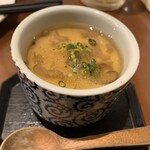 魚平 - お通し 茶碗蒸し
