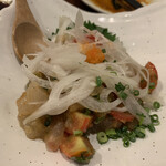 魚平 - 真鯛のなめろう