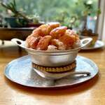 ダイヤメゾン - 桃とブランマンジェのかき氷