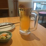 やきとん たまや商店 - ビール