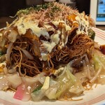 リンガーハット - お好み焼き風皿うどん(230912)