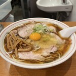 中華そば 共楽 - チャーシューワンタンメンたまご1350円