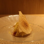 RISTORANTE IL NODO - 秋始まる 渡辺農園さんのさつまいモンブラン 木苺