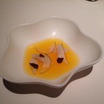 キュイジーヌ[s] ミッシェル・トロワグロ - マテ貝のみかんゼリー寄せ