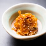 생강 김평 Kinpira(cooked in soy sauce and sugar)Ginger