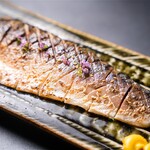 炙烤醋渍青花鱼Broiled marine mackerel