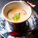 뚜껑과 운탄 찻잔 찜 Savoy egg custard /per