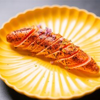 炙り明太子  Broiled Mentaiko(spicy fish eggs)