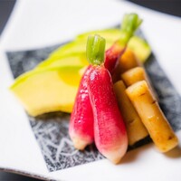 季節の浅漬け　Picked vegetables
