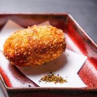 蟹味噌の蟹クリームコロッケ Crab miso cream croquette /per