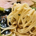 中華そば いぶき - 麺アップ