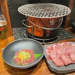 炭火焼ホルモン ぐう 築地 - 