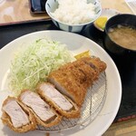 とんとん亭 - 黒豚ロース定食(200g)  1540円