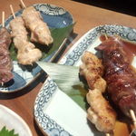 ふく鶴 - 串焼き盛合せ