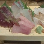 俺の魚を食ってみろ!! - (2013/10/7)お刺身の五種盛り