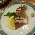 おっちゃんの台所 - ハマチ刺身　550円