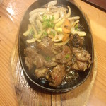 おっちゃんの台所 - ハラミ鉄板焼　600円