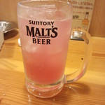 おっちゃんの台所 - カクテル　巨峰ソーダ